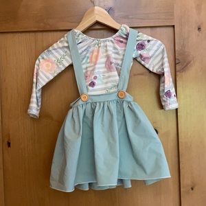 ADORABLE Bailey’s Blossoms bodysuit and skirt set